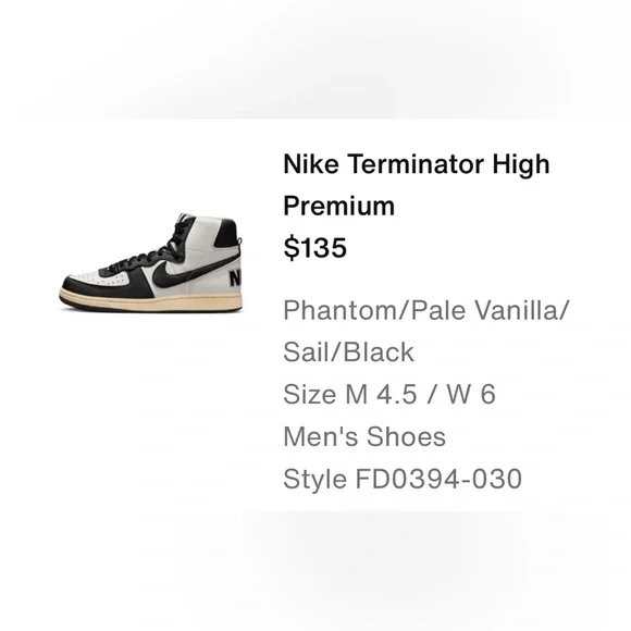 Nike Terminator High Premium - Picture 2 of 9